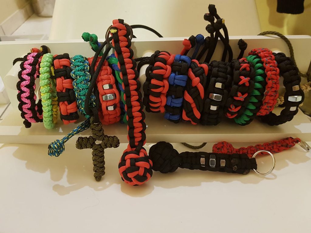 Bracelets en paracorde